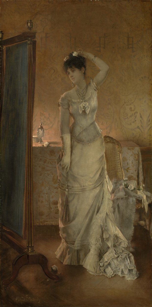 Zima, 1877 od Alfred Emile Stevens