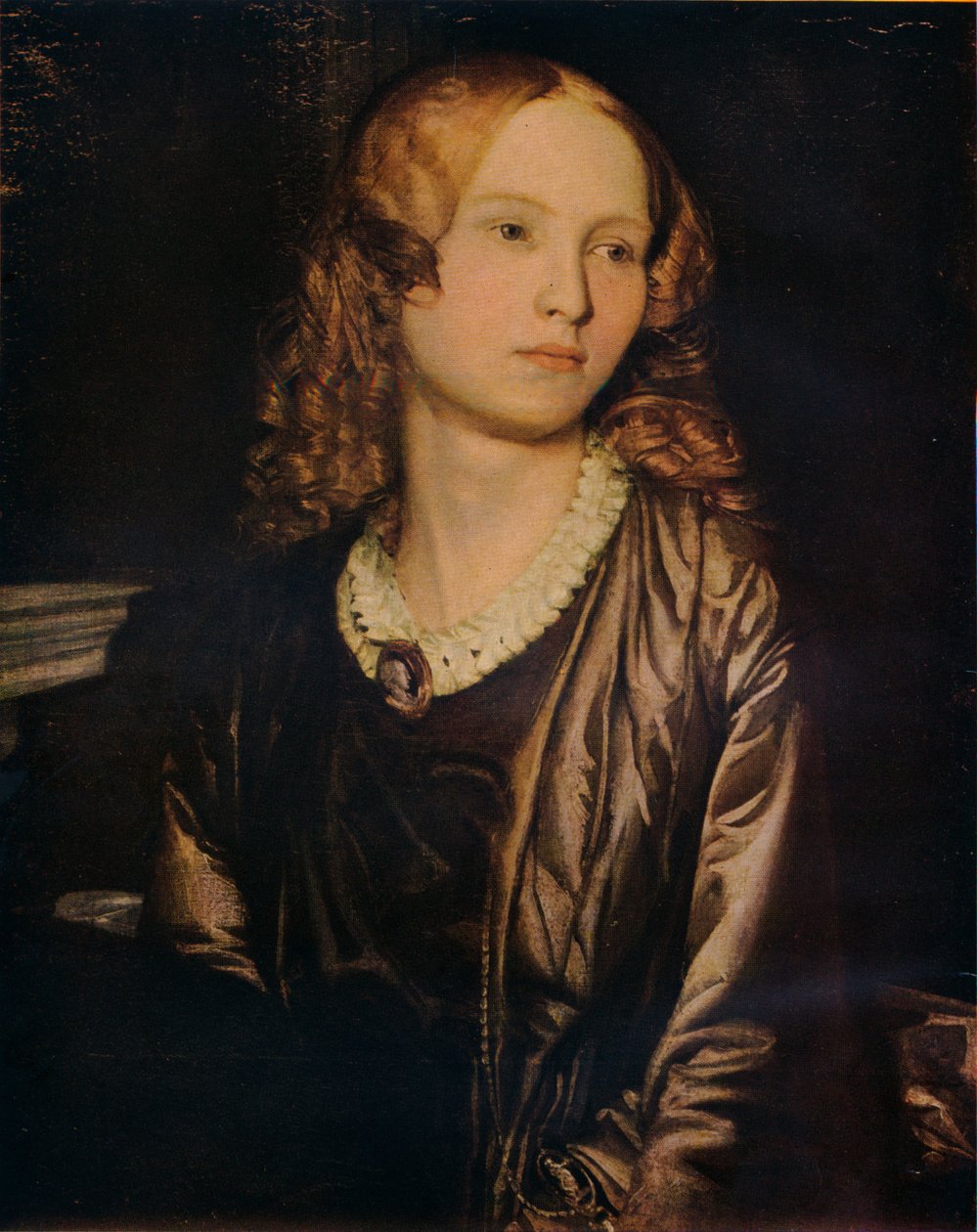 Mary Ann, manželka Leonarda Collmana, c1854 1931 od Alfred Emile Stevens