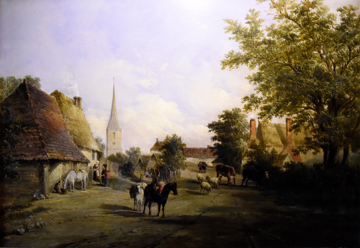 Alfred Vickers (1810-1837) Vesnice Hever - Hrad Hever 8-05-2017 11-45-48 od Alfred Gomersal Vickers