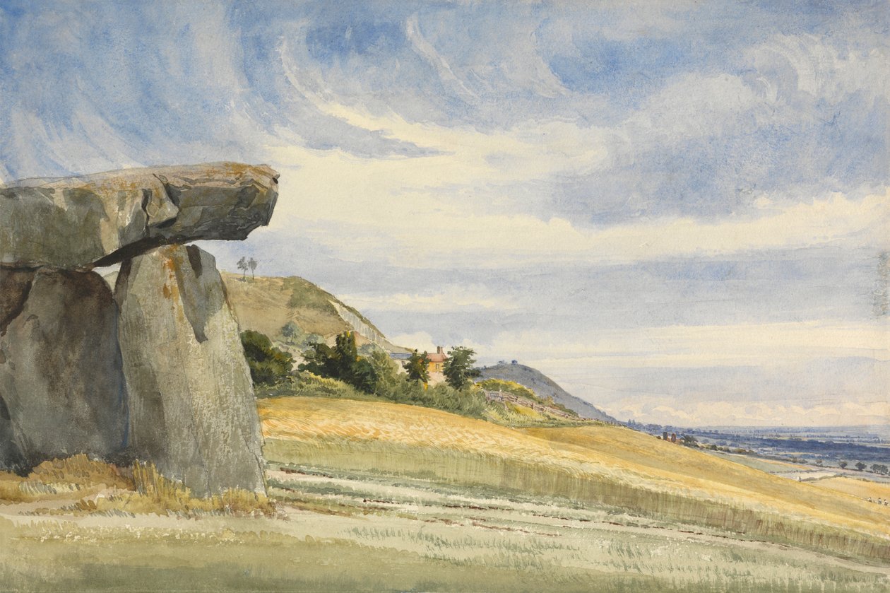 Kits Coty House, Near Maidstone, Kent od Alfred Gomersal Vickers