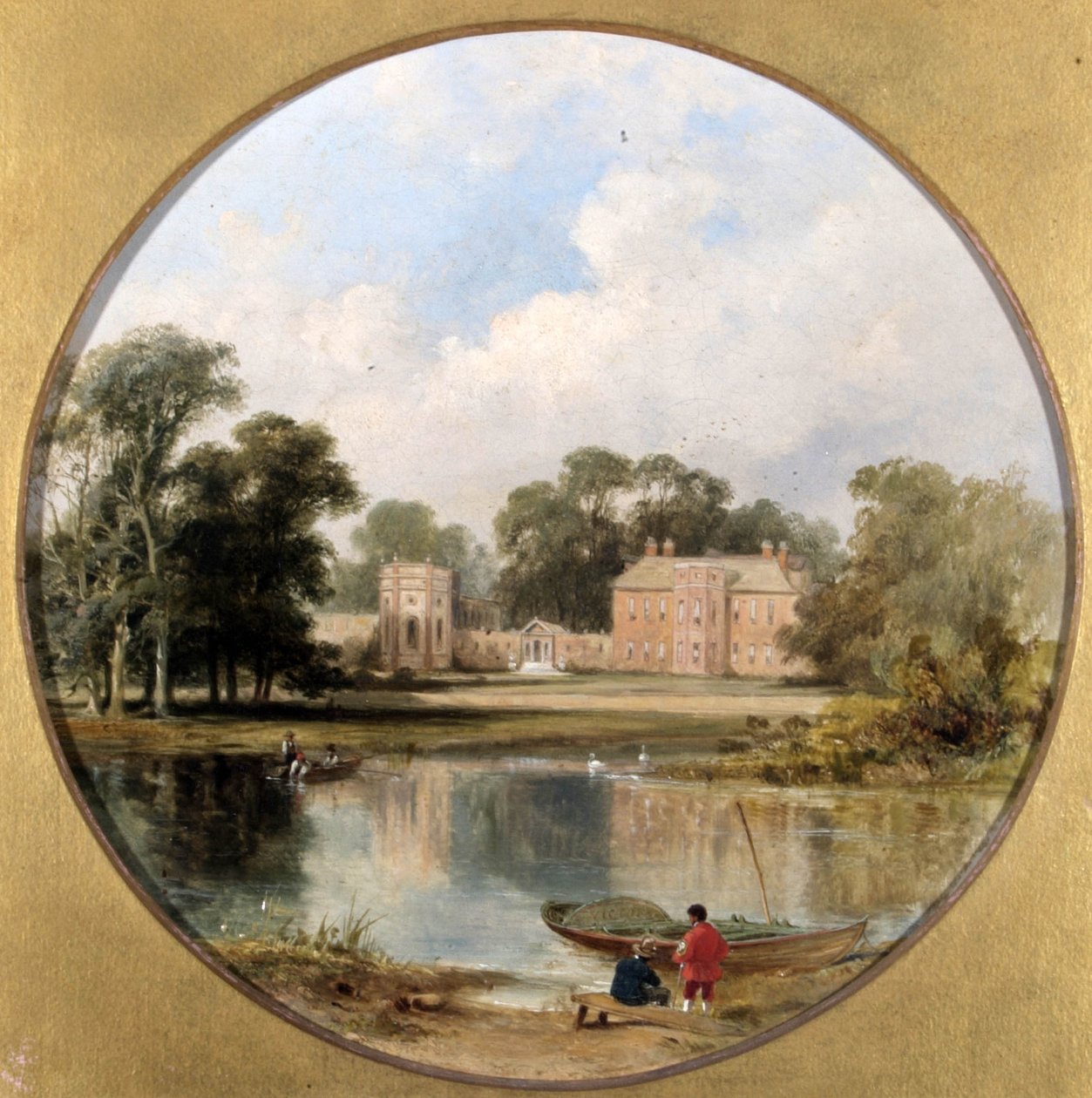 Orleánský dům, kolem roku 1840 od Alfred Gomersal Vickers