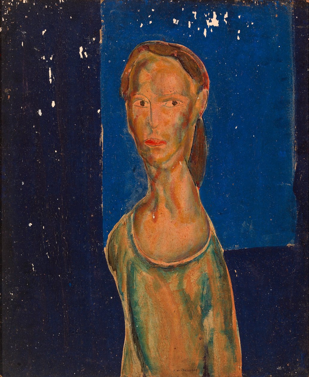 Portrét ženy od Alfred H. Maurer