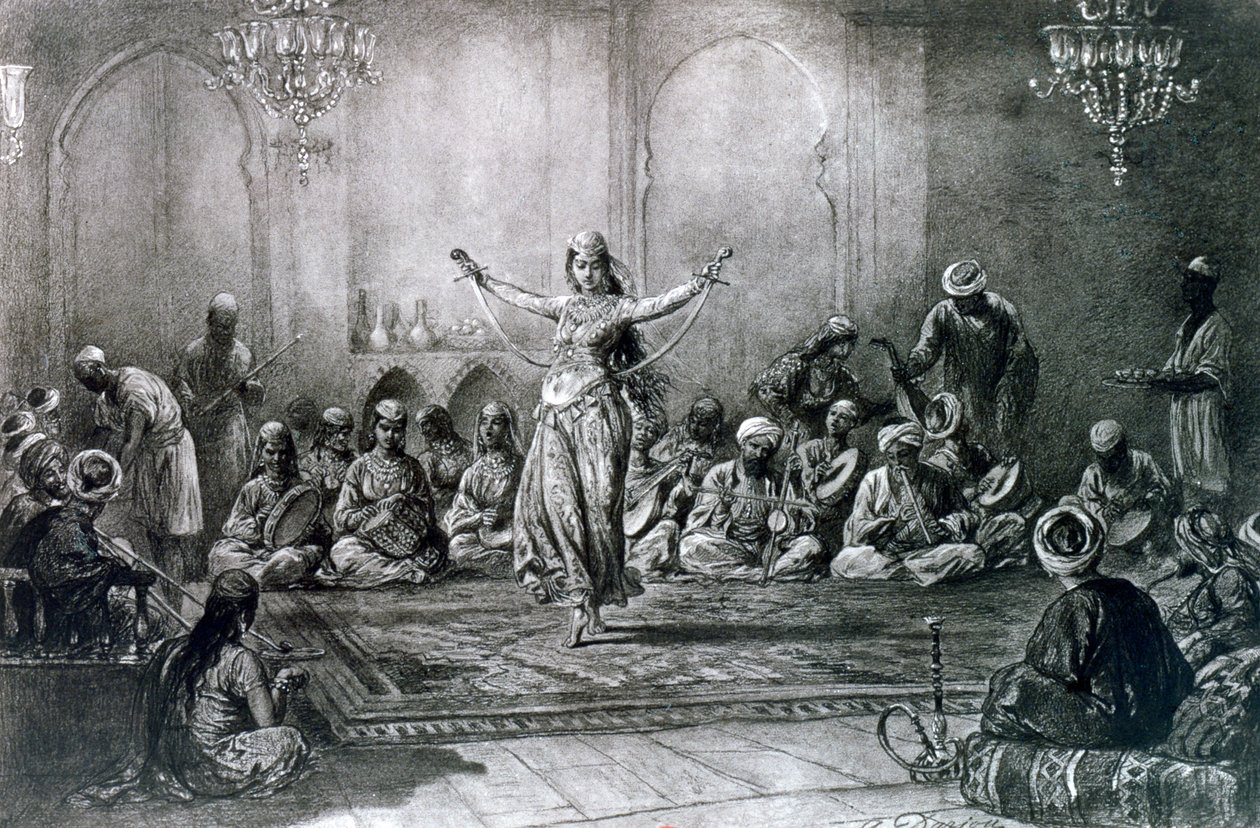 Šavlový tanec, 1872 od Alfred Henri Darjou