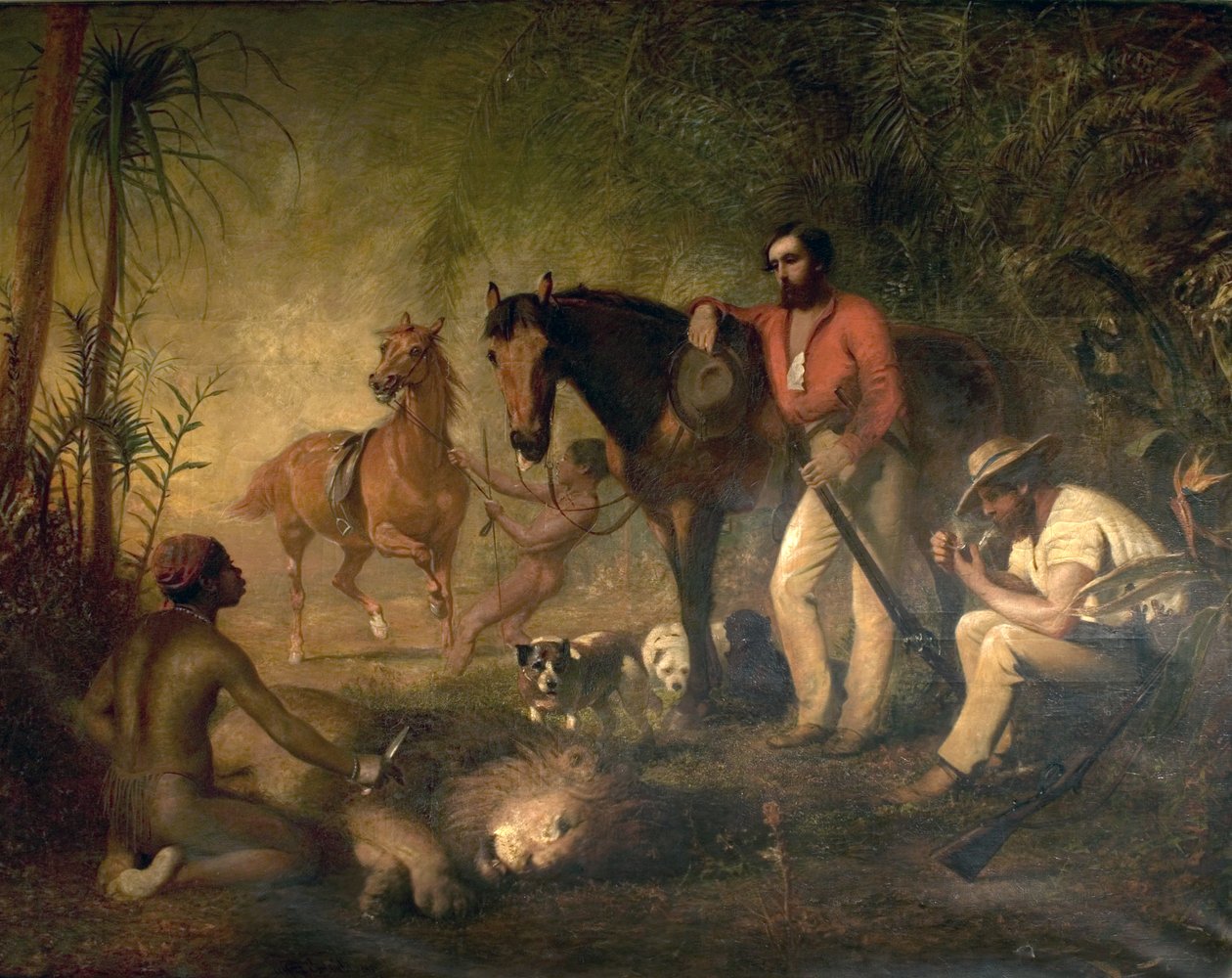 Po Lvu od Alfred Hichens Corbould
