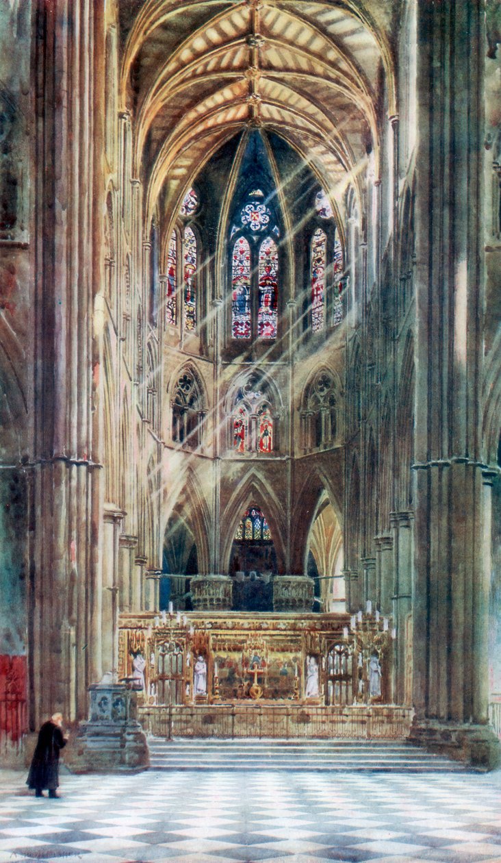 Westminsterské opatství, Londýn, 1902 od Alfred Hugh Fisher