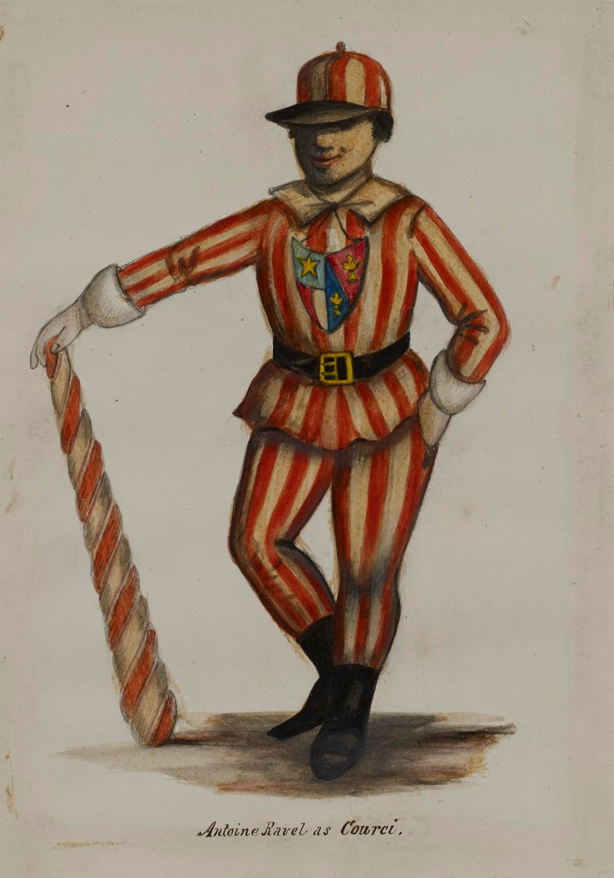 Antoine Ravel jako Courci od Alfred Jacob Miller