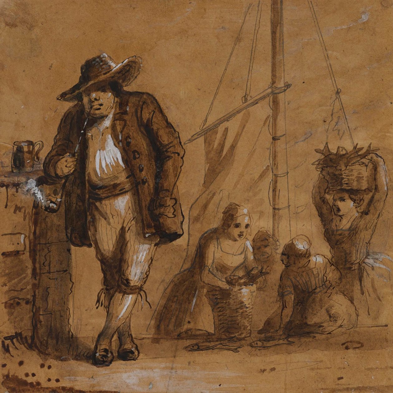 Hans, Němec od Alfred Jacob Miller