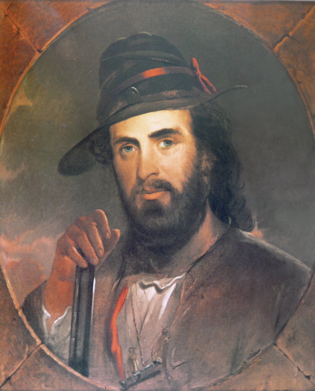 Joseph R. Walker (1798-1876) (olej na plátně) od Alfred Jacob Miller