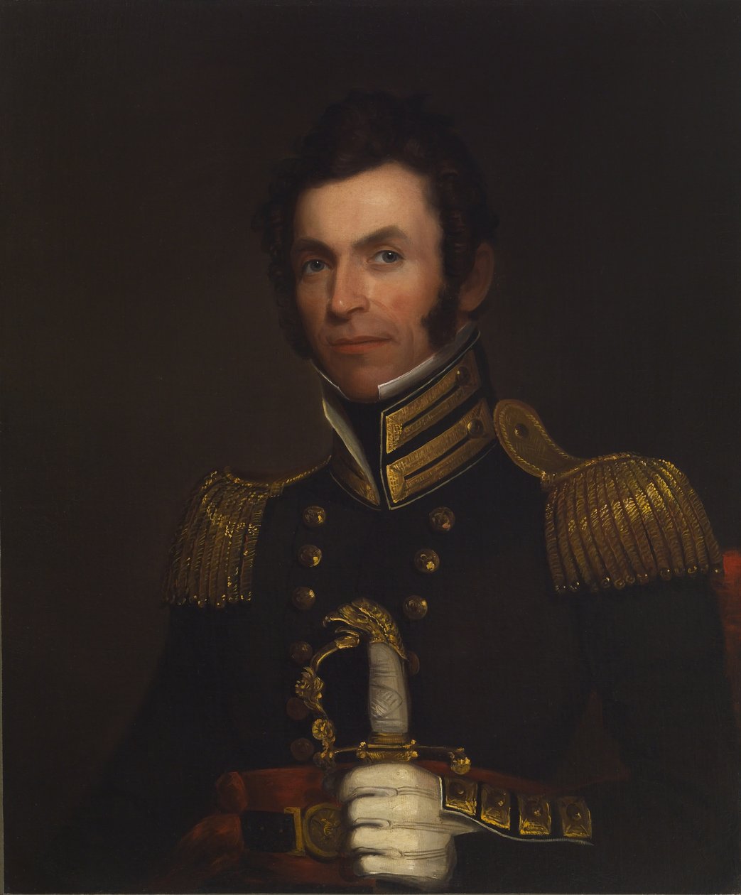 Portrét plukovníka Alexandera Smitha (1790-1858) od Alfred Jacob Miller