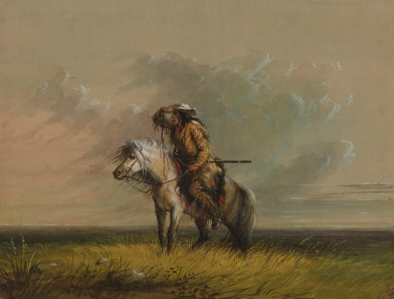 Ztracený zelenáč od Alfred Jacob Miller