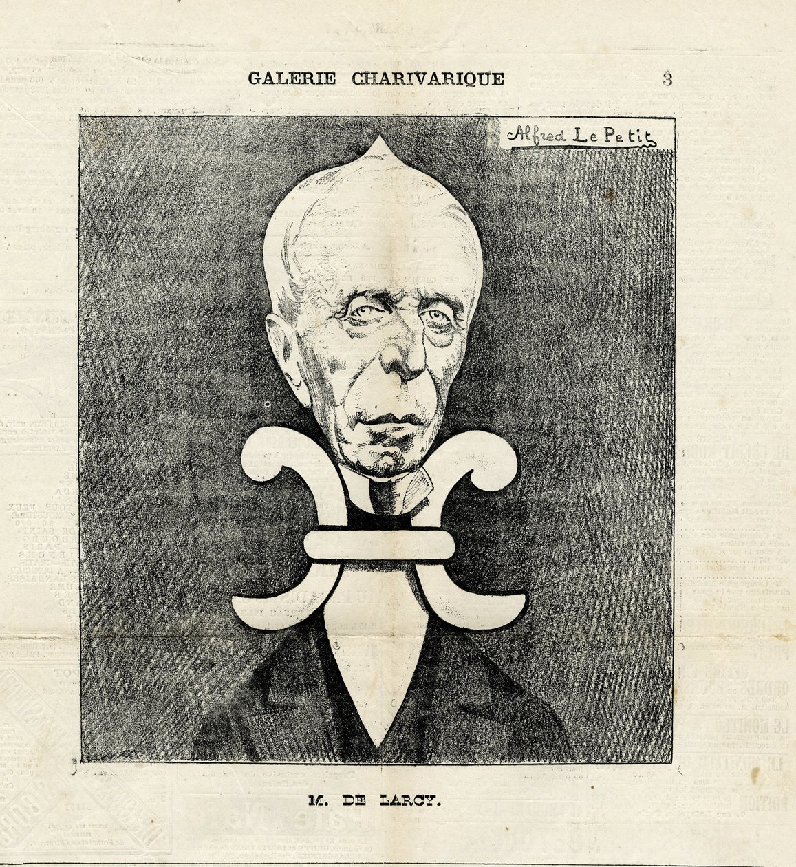 Ilustrace Alfred Le Pete (1841-1909) v Le Charivari od Alfred Le Petit