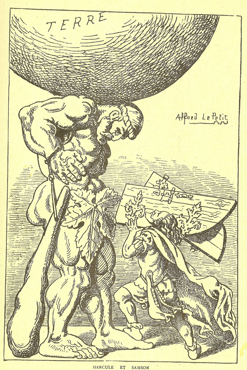 Ilustrace Alfred Le Pete (1841-1909) v Gros-Jean a jeho farnosti od Alfred Le Petit