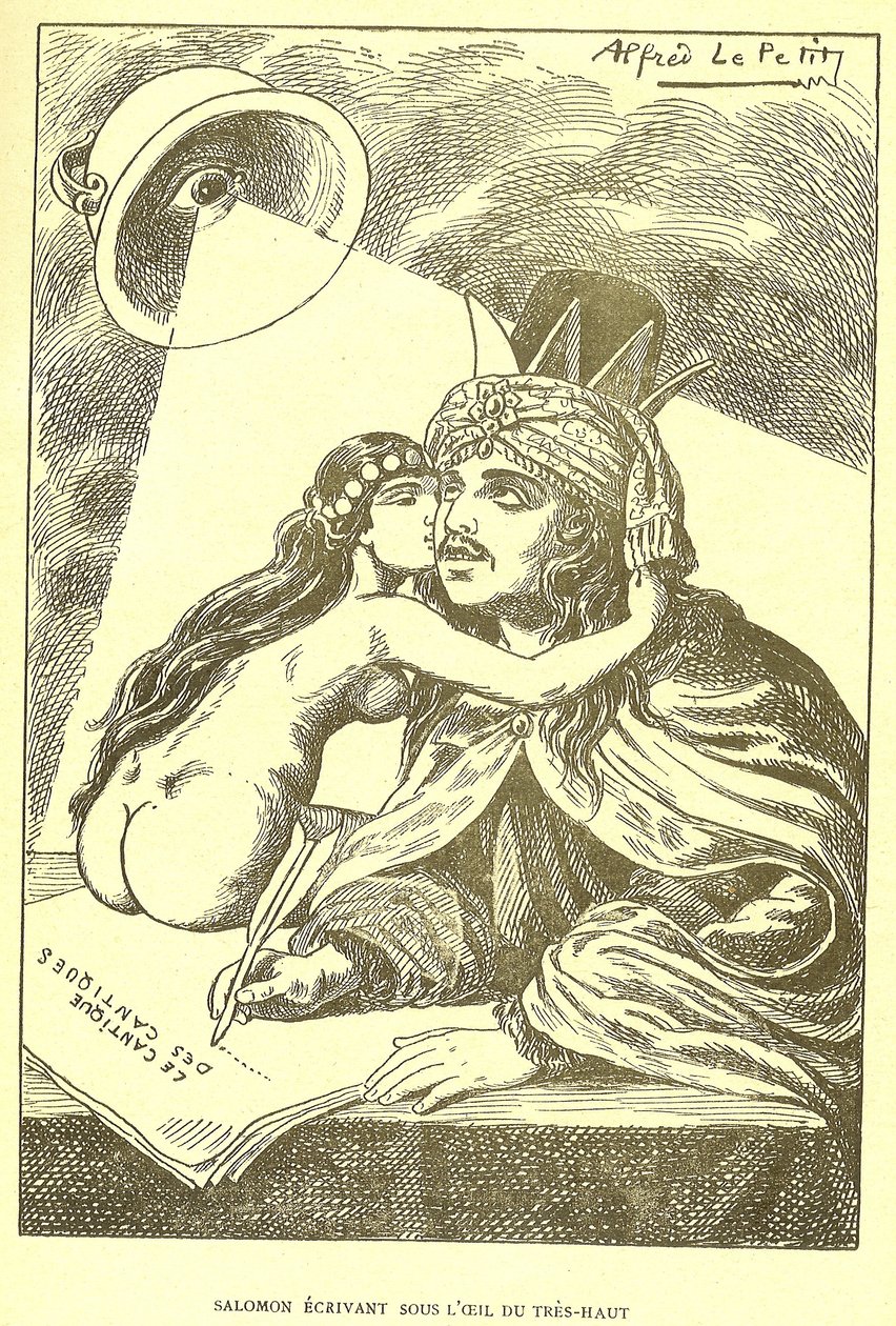 Ilustrace Alfred Le Pete (1841-1909) v Gros-Jean a jeho farnosti od Alfred Le Petit