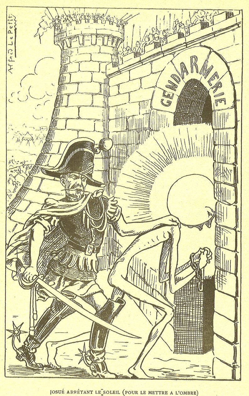 Ilustrace Alfreda Le Peta (1841-1909) v Gros-Jean et son cure od Alfred Le Petit