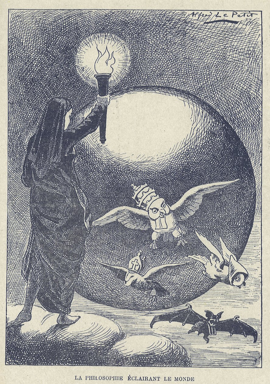 Ilustrace Alfreda Le Petita (1841-1909) v Grosjeanu a jeho léku od Alfred Le Petit