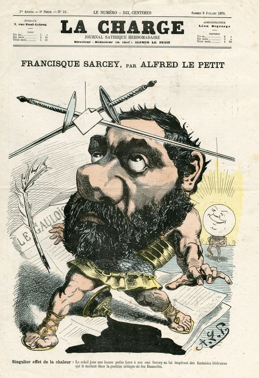 The Charge (1870), číslo 12, Satirical in Color od Alfred Le Petit