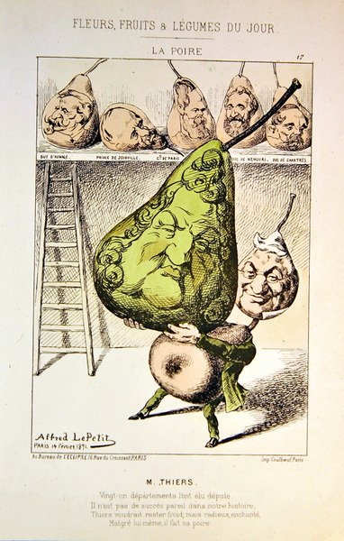 M. Thiers, z kresleného seriálu 