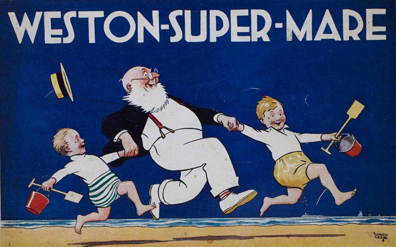 Weston-Super-Mare od Alfred Leete