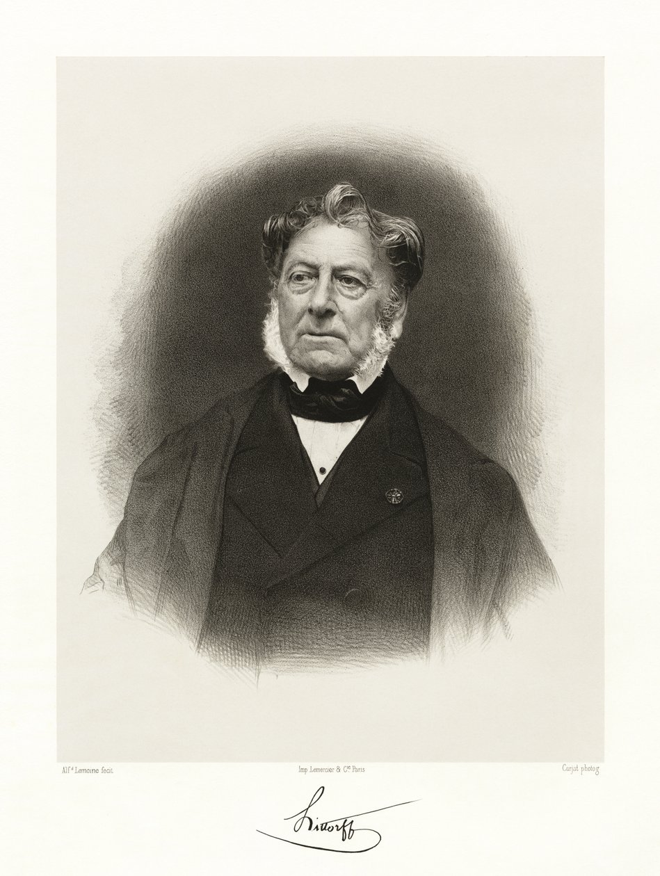 Jakob Ignaz Hittorf, 1865-66 od Alfred Lemoine
