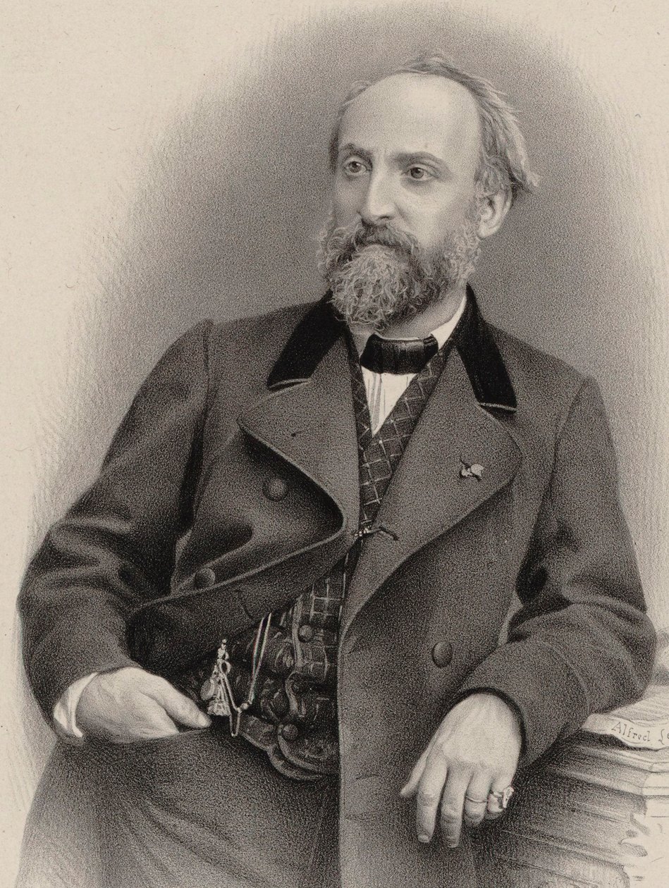 Portrét skladatele Antoine Francois Marmontel 1816-1898. od Alfred Lemoine