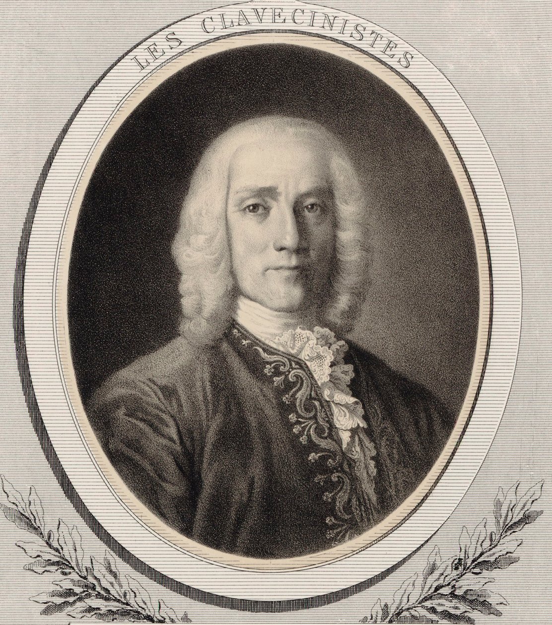 Portrét skladatele Domenica Scarlattiho 1685-1757, c. 1850. od Alfred Lemoine
