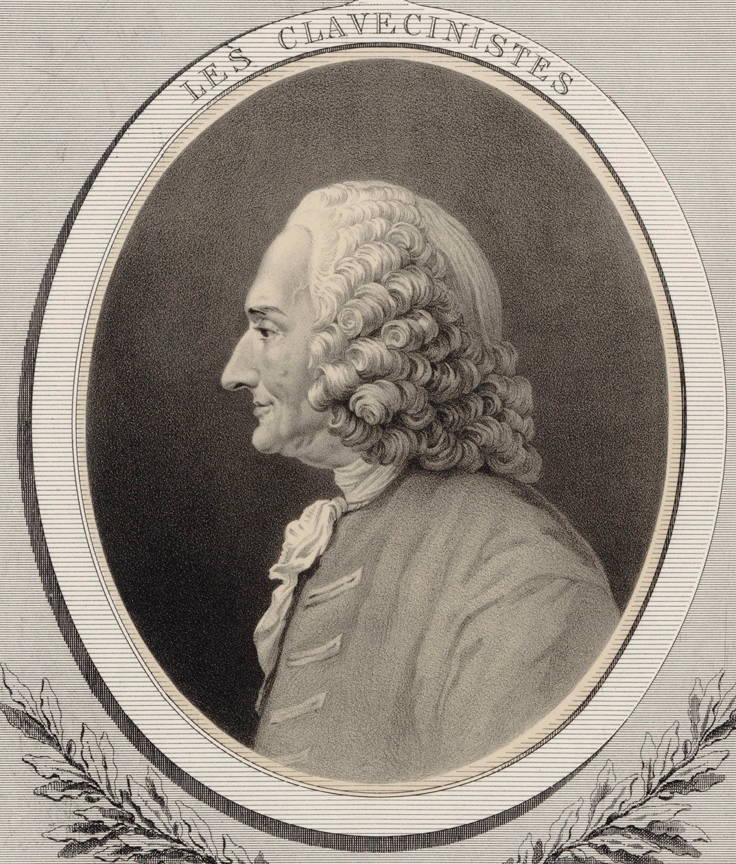 Portrét skladatele Jean-Philippe Rameau 1683-1764. od Alfred Lemoine