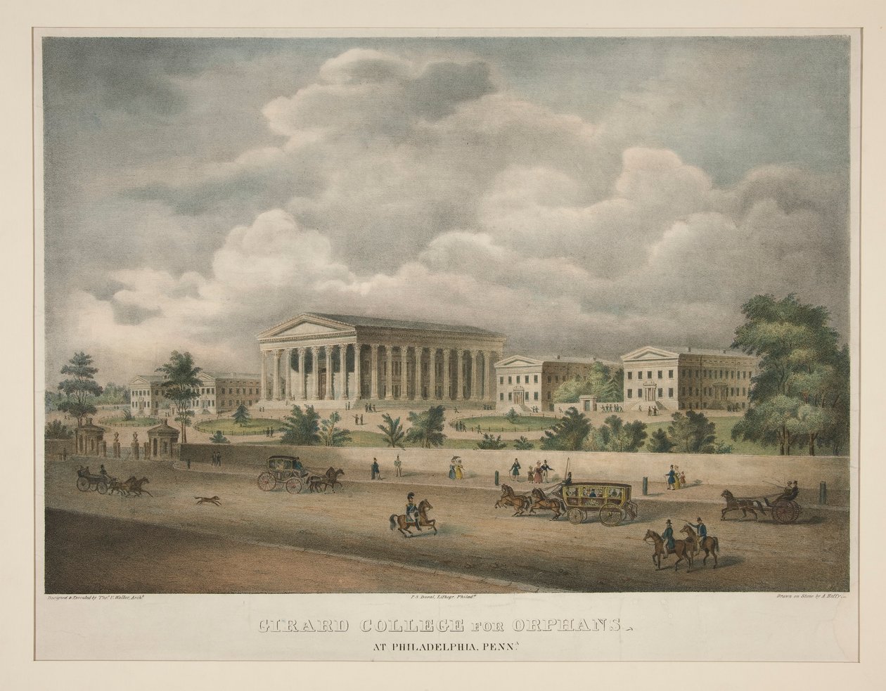 Girard College pro sirotky - ve Philadelphii, Penna. od Alfred M. Hoffy