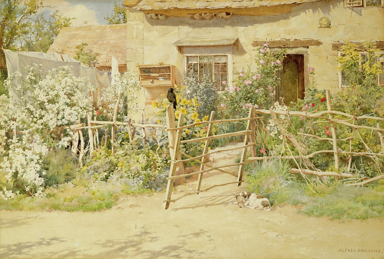 Horké odpoledne od Alfred Parsons