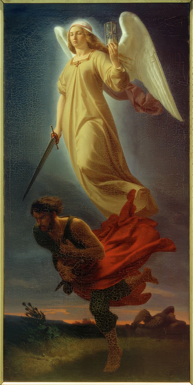 A.Rethel, Nemesis (Zločin a spravedlnost) od Alfred Rethel