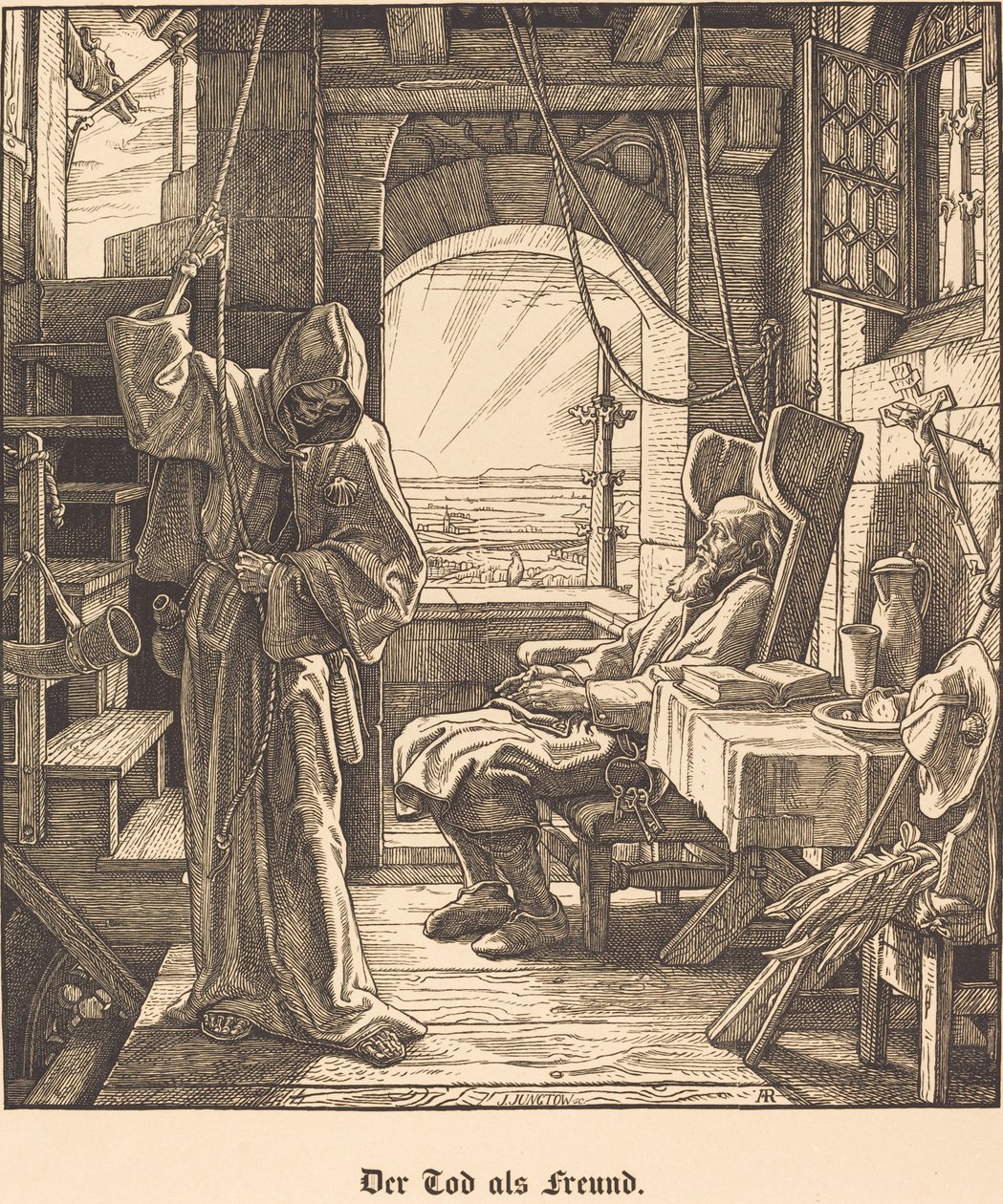 Smrt jako přítel od Alfred Rethel