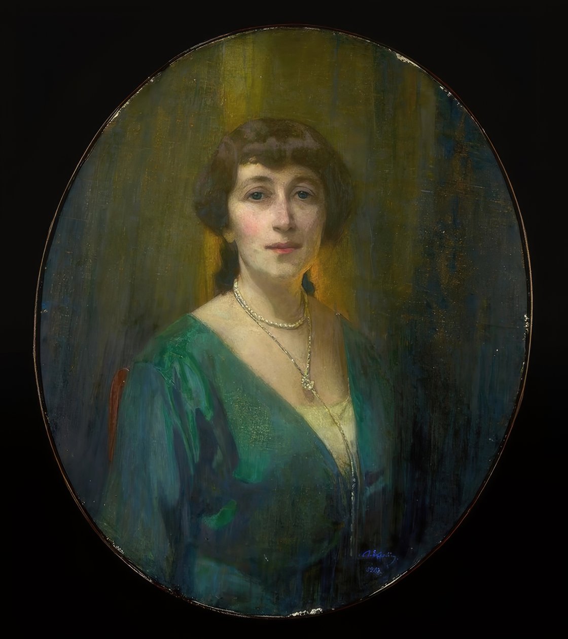 Portrét neznámé ženy od Alfred Rudolfowitsch Eberling