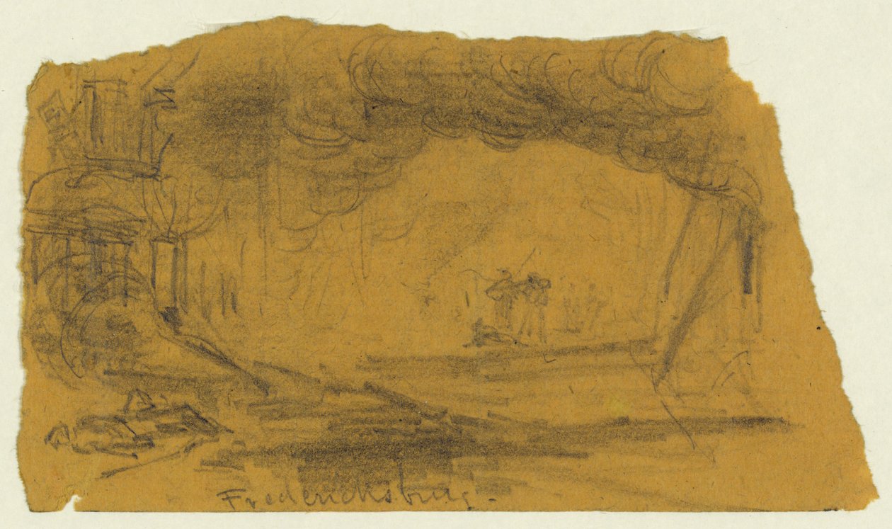 Fredericksburg od Alfred Rudolph Waud