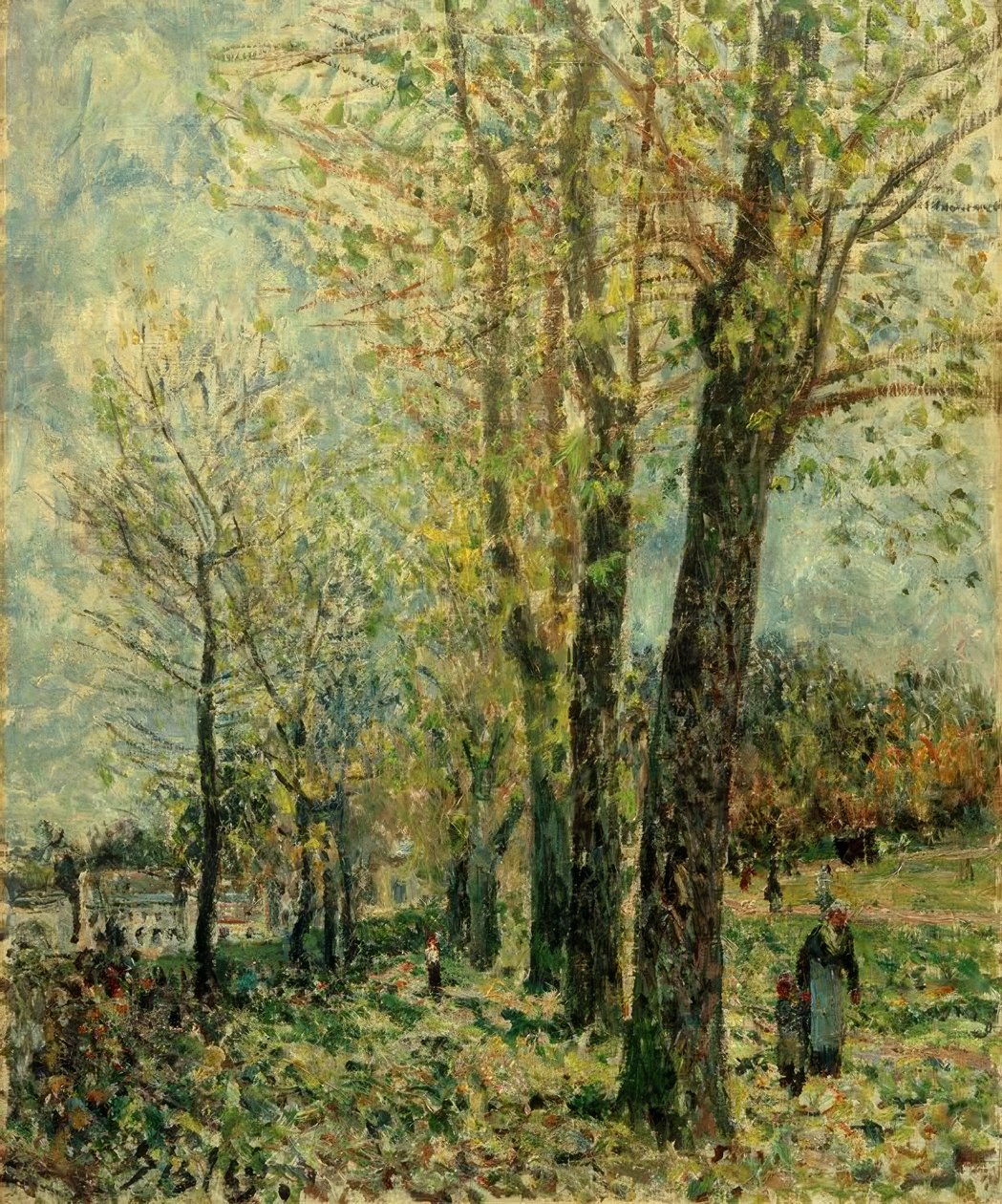 A.Sisley, Venkov poblíž Moret od Alfred Sisley