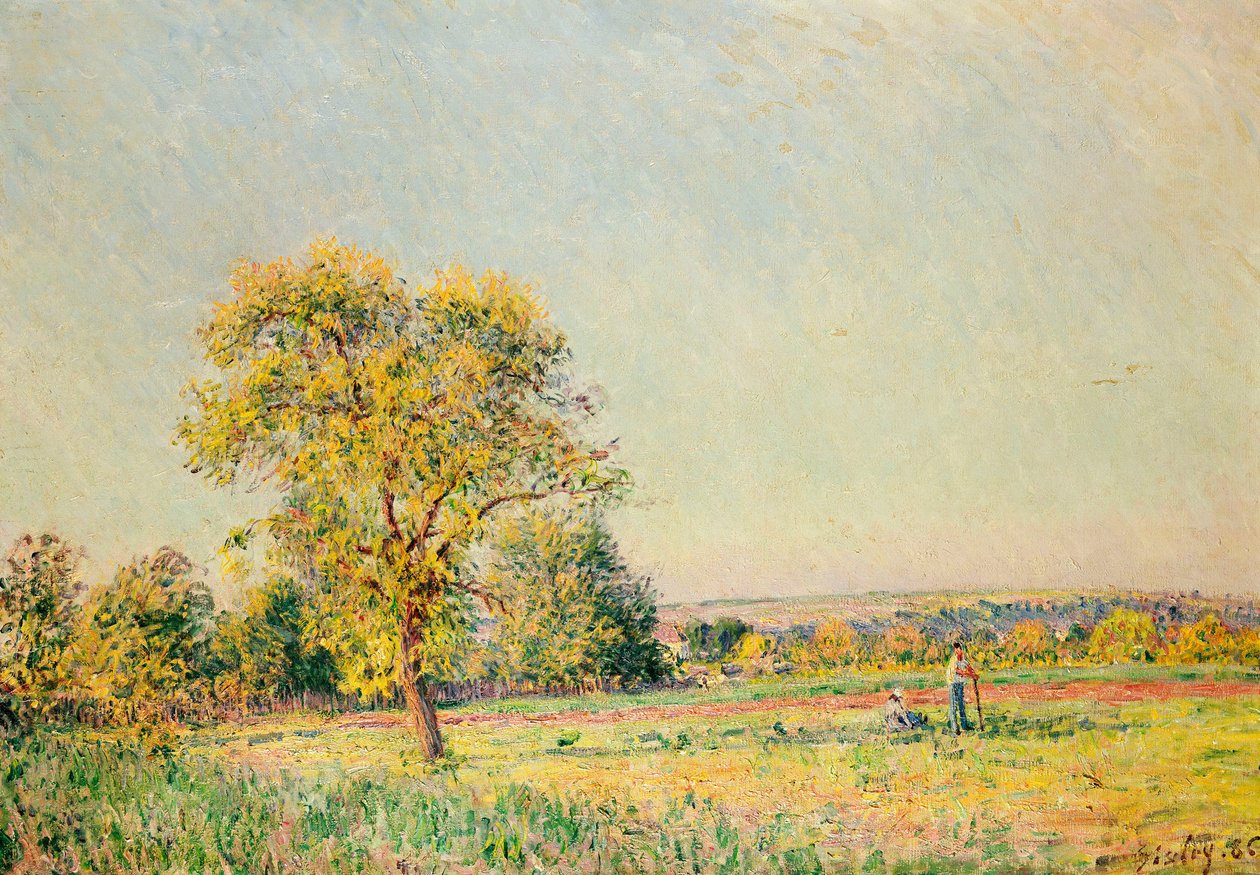 Letní den, 1886 od Alfred Sisley