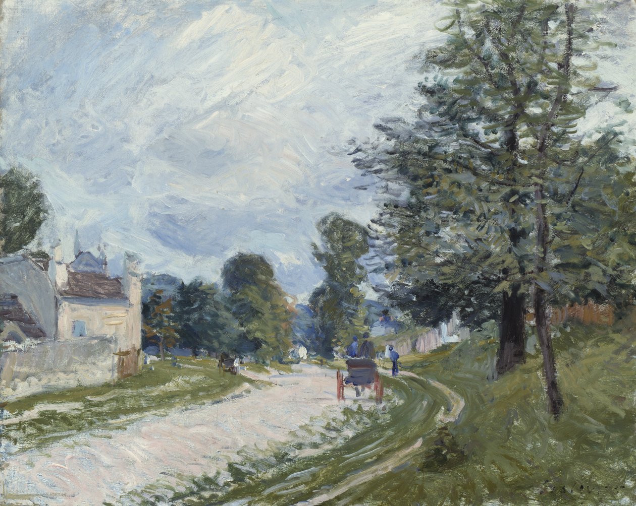 A Turn in the Road, 1873 od Alfred Sisley
