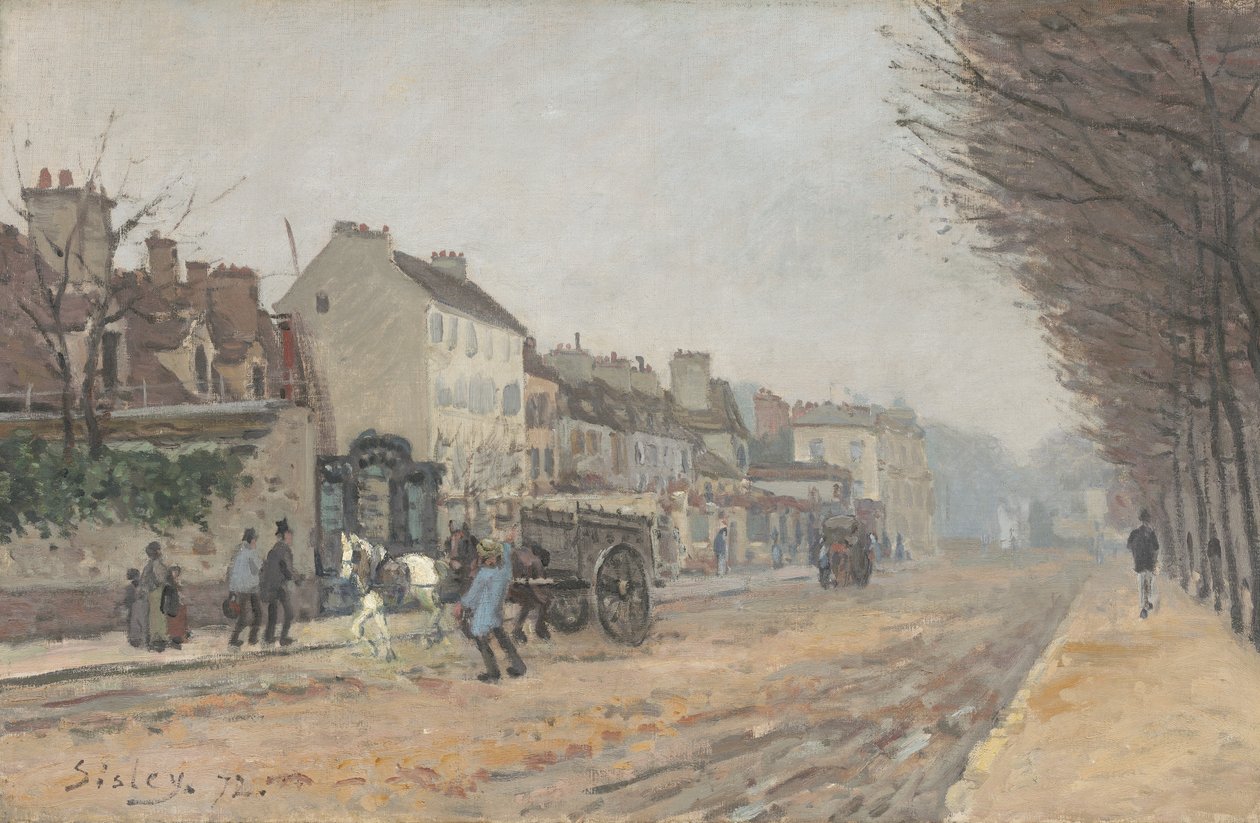 Boulevard Héloïse, Argenteuil, 1872 od Alfred Sisley