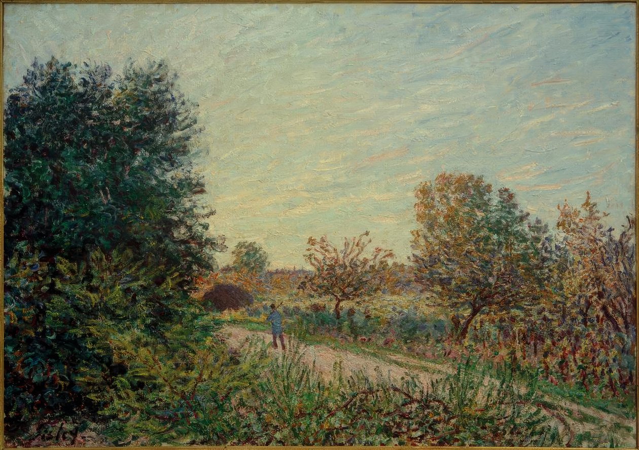 Cesta od Alfred Sisley