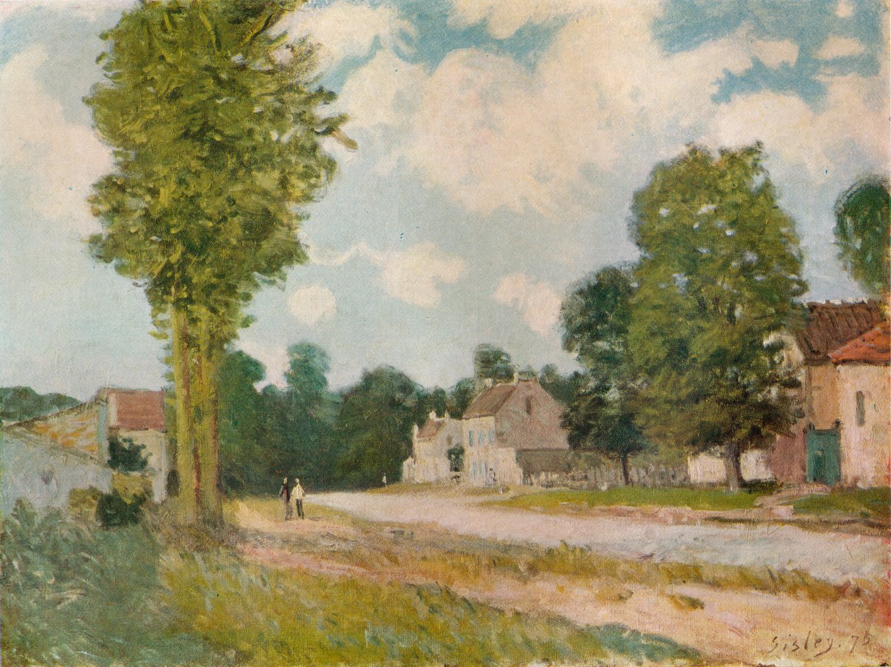 Cesta do Versailles, 19. století, 1929 od Alfred Sisley