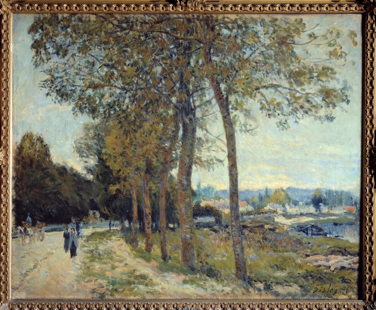 Obraz La Seine a Marly od Alfreda Sisleyho od Alfred Sisley