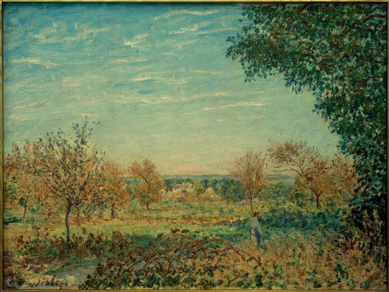 září ráno od Alfred Sisley