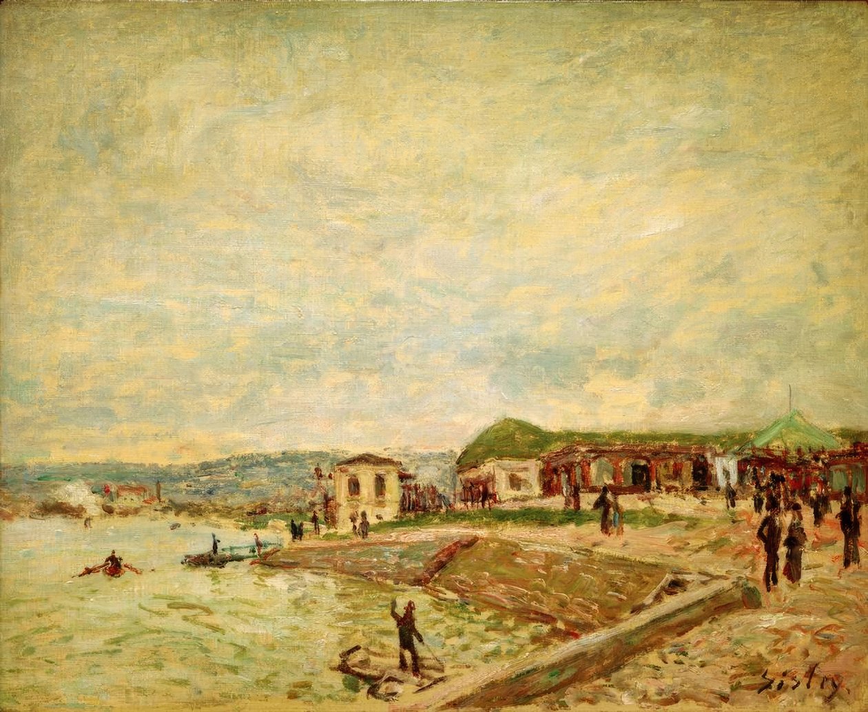 Je za svítání od Alfred Sisley