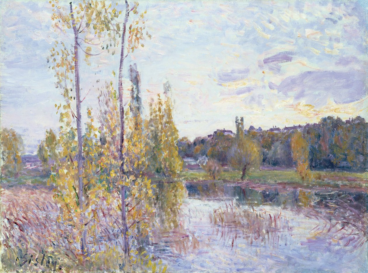 Neznámý obrázek od Alfred Sisley