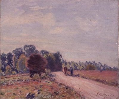 Neznámý obrázek od Alfred Sisley