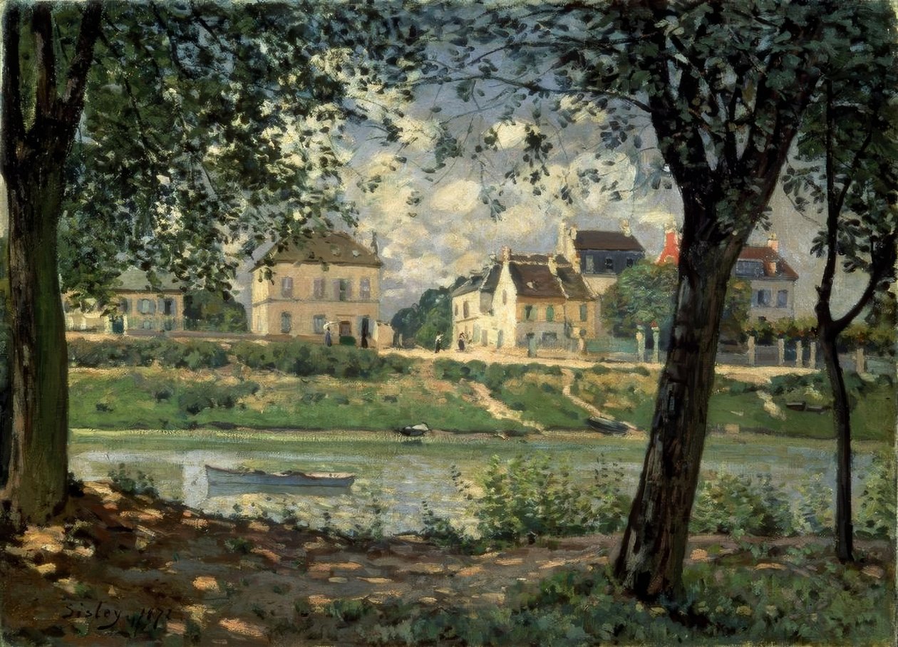 Villeneuvela-Garenne od Alfred Sisley