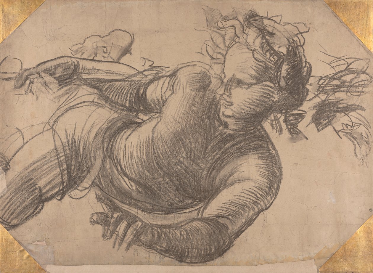 Studie klasické postavy od Alfred Emile Stevens