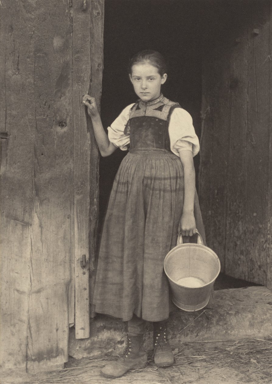 Venkovská dívka z Gutachu od Alfred Stieglitz