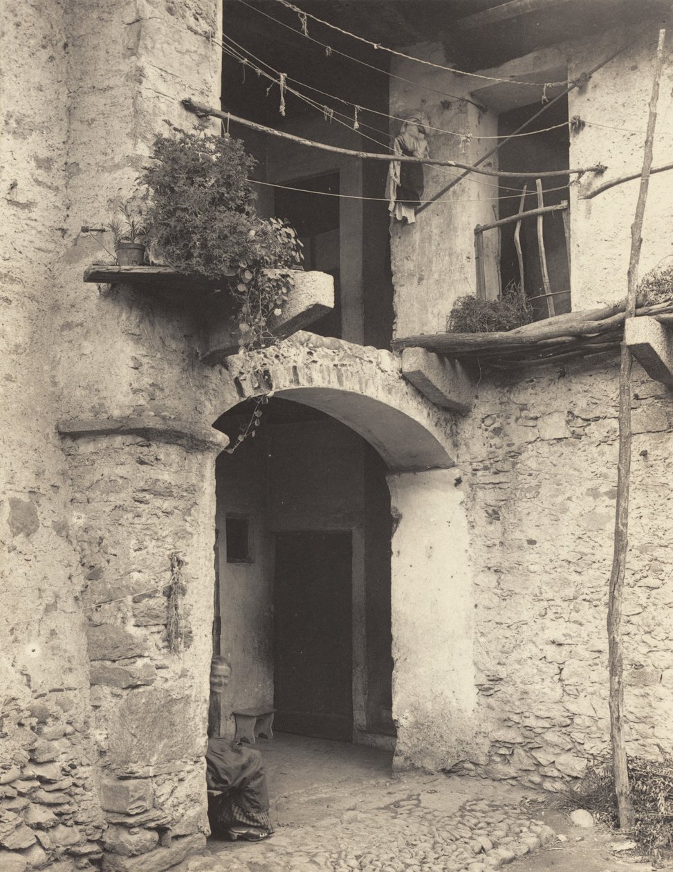 Zákoutí v Pallanze od Alfred Stieglitz