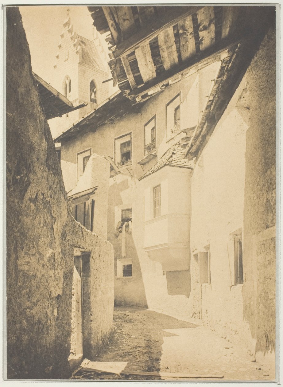 Ulice ve Sterzingu, Tyrolsko od Alfred Stieglitz