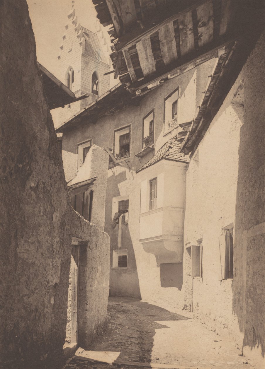 Ulice ve Sterzingu, Tyrolsko od Alfred Stieglitz