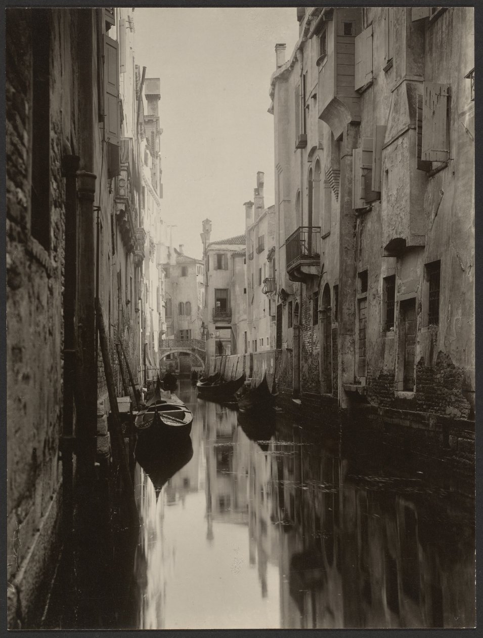 Benátský kanál od Alfred Stieglitz